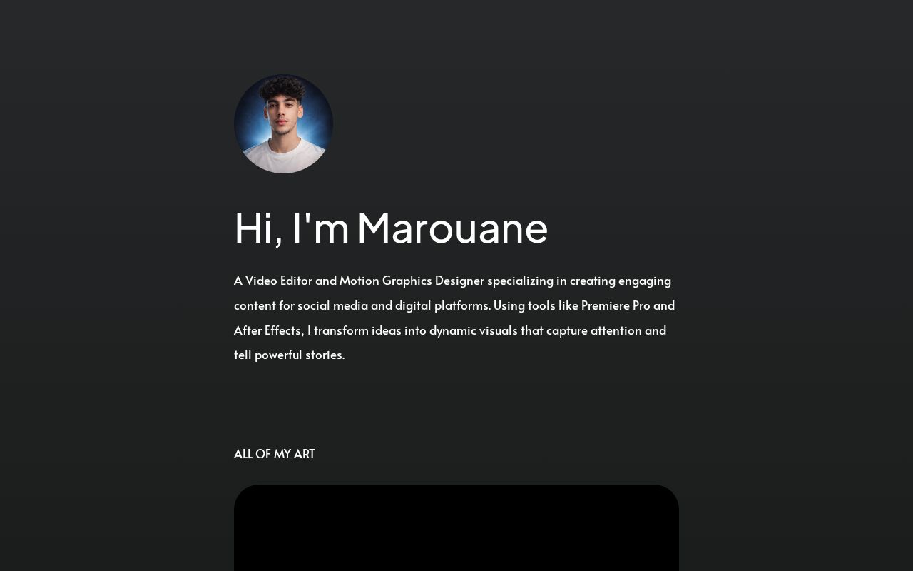 Carrd profile picture for @marouane